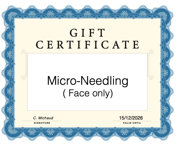 Micro - Needling Gift Certificate ( Face Only)
