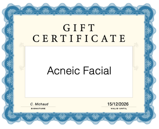 Acneic Facial Gift Certificate